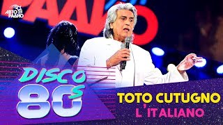 Toto Cutugno  L’Italiano Disco of the 80s Festival Russia 2016 [upl. by Epstein]