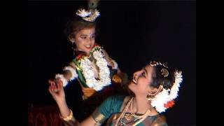 YashodaKrishna  Bharathnatyam  Neha and Nihira  Kadagola tarenna chinnave yashodhakrishna [upl. by Enirehtac843]