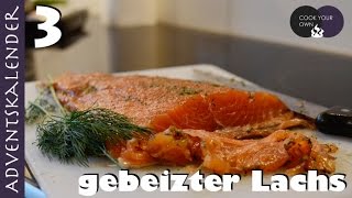 Adventskalender  gebeizter Lachs 03 [upl. by Hartmunn]