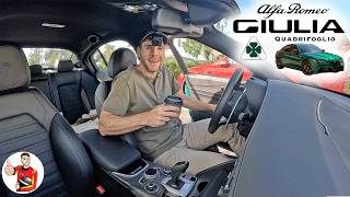 What Its Like to Live with a 2024 Alfa Romeo Giulia Quadrifoglio POV [upl. by Stoffel60]