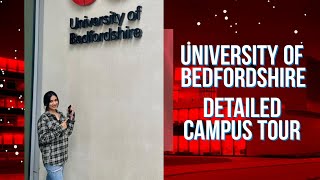 University of Bedfordshire Detailed campus tour 🥰 student accommodation  Luton  Uk  NeehaRiyaz [upl. by Jovita]