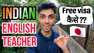 How to be an english teacher in Japan  Indian in Japan [upl. by Afton]