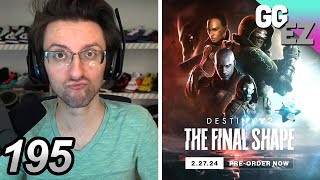 Datto Does Destiny 2 Final Shape Thoughts  GG over EZ 195 [upl. by Yrrap]