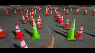 Course Walk Through  Redding Police Motor Rodeo 2024 [upl. by Nerral]