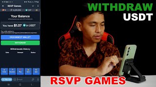 How to Withdraw USDT from RSVP Games Daily Combo Today [upl. by Anielram]