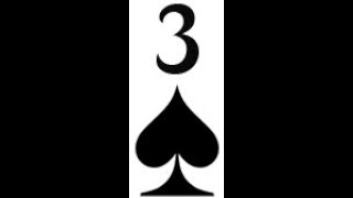 3 of spades meaning cartomancy English  3 of spades cardology three of spades cartomancy [upl. by Neema]