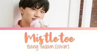 YG TREASURE  Bang Yedam  Mistletoe cover lyrics [upl. by Velasco]