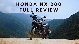 Honda NX 200 Full ReviewBikePriceNepal [upl. by Adnarrim]