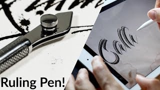 Ruling Pen for Procreate 2019 [upl. by Fugazy667]