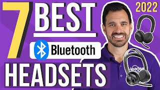 7 Best Bluetooth Headsets For Work Calls  2022 [upl. by Bagley606]