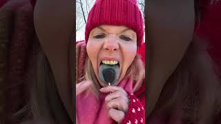 LEVELUPSHORTS SHORT ASMR CANDY eatingsounds CRINGE OHIO MUKBANG EATING LOLIPOP MOUTH [upl. by Irtak]