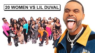 20 WOMEN VS 1 COMEDIAN  LIL DUVAL [upl. by Dweck]