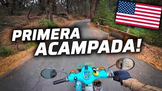 MI PRIMERA EXPERIENCIA ACAMPANDO EN ESTADOS UNIDOS😱👀  CALIFORNIA🇺🇸 [upl. by Marin]