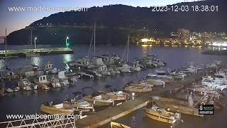 Port of Machico HD Live Webcam Madeira Island [upl. by Henley211]