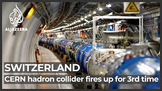 CERN hadron collider fires up again to reveal cosmic secrets [upl. by Analos]