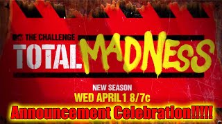 THE CHALLENGE 35 TOTAL MADNESS RELEASE ANNOUNCEMENT CELEBRATION [upl. by Anauqes]