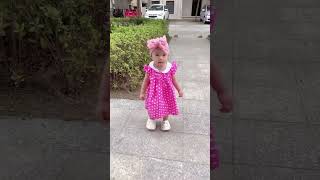 Cute Baby Picked Up Dads Money And Hid It In Her Slipperscomedycutebabyfunnyvideossmile [upl. by Koenig]