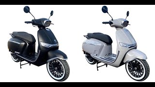 Ontdek de Next Mojito Een unieke elektrische retro scooter met Vespa trekjes [upl. by Ritz553]