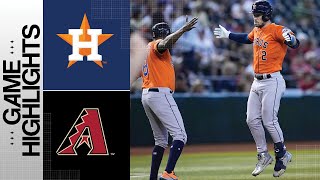 Astros vs Dbacks Game Highlights 10123  MLB Highlights [upl. by Salohcim567]