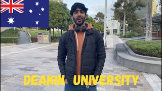 A DAY IN DEAKIN UNIVERSITY BURWOOD MELBOURNE  FREE LUNCH  FREE PIZZA [upl. by Luas]