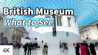 The British Museum in London Walking Tour [upl. by Ledarf]