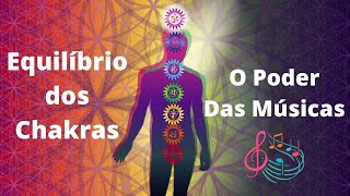 Todas as Frequências de Solfeggio de 7 Chakras Limpeza de energia de corpo Equilíbrio dos Chakras [upl. by Dorothi]