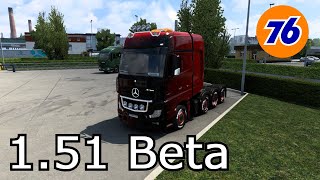 Euro Truck Simulator 2  151 Open beta  Live Stream  2024 [upl. by Anyt]