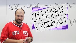 Coeficiente Estequiométrico  Química  Oficina do Estudante [upl. by Carrew]