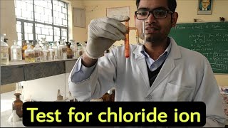 Chromyl chloride test  Test for chloride ion  Confirmatry test of chloride ion [upl. by Heigl]