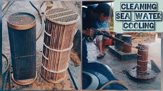 How to cleaning intercooler amp sea water cooling [upl. by Adaran]