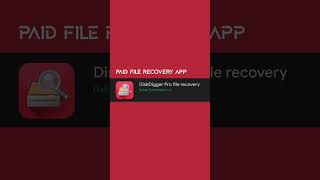 DiskDigger Pro file recovery  Paid File Recovery App [upl. by Adev]