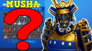 BEST SKIN IN FORTNITE MUSHA 3  BEST MUSHA SKIN COMBOS [upl. by Leonhard]