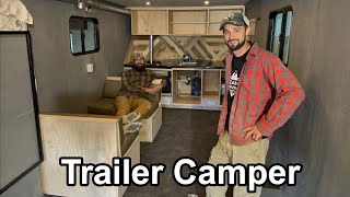 Custom Camper Trailer  Picking Up Ivan in Colorado [upl. by Odnolor]