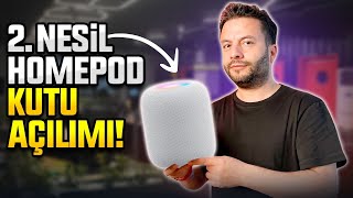 HomePod artık Türkiyede 2 Nesil HomePod kutudan çıkıyor [upl. by Ivens]