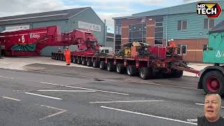 Extreme Dangerous Transport Skill Operations Oversize Truck Biggest Heavy Equipment Machines18 [upl. by Barncard]