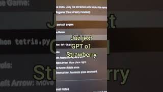 Jest już GPT o1 strawberry chatgpt ai gpto1 [upl. by Galven]