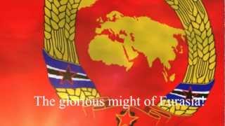 Anthem of the Union of Socialist Eurasia  quotMarch of the USEquot  quotEurasia Foreverquot [upl. by Drawets172]