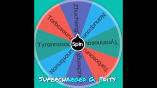 Elemenation Wheel part 3  Zhuchengtyrannus Magnus vs Mapusaurus edit dinosaur [upl. by Ensoll]