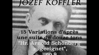 Józef Koffler  15 Variations daprès une suite [upl. by Aiuhsoj815]