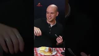 Picky Eater Tries Breakfast FIRST Time foodreview chicken foodie foodie reaction comedy [upl. by Attenyl]