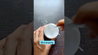 How To Make Gesso At Home  Homemade Gesso easy shorts youtubeshorts [upl. by Nhguaved]