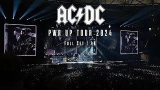 ACDC  Live in Gelsenkirchen Full Set 2024  4K [upl. by Notwal]