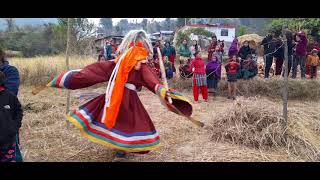 GairiGhyang Lama Dance on Ghewa [upl. by Ketchum]