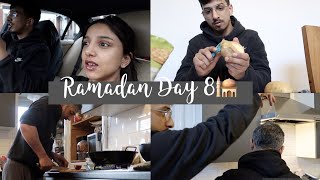 RAMADAN DAY 8  COOKING WITH DAD  DAILY VLOGS  FAIZAAN AND AMNA [upl. by Charie]