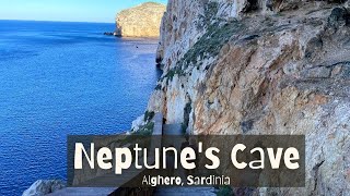 Neptunes Grotto  Alghero  Sardinia  Italy [upl. by Jerol]