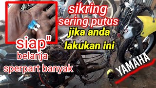 MOTOR YAMAHA SIKRING SERING PUTUS DAN CARA ATASINYA hsnchanel0229 [upl. by Anicul]