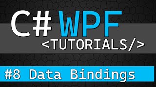 C WPF Tutorial 8  Data Bindings using INotifyPropertyChanged [upl. by Lednahs]