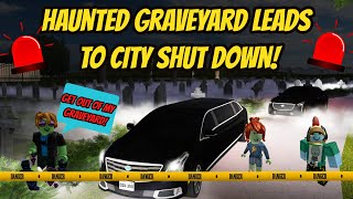 Greenville Wisc Roblox l Haunted Zombie Graveyard City Shutdown Rp [upl. by Ydurt]