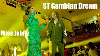 ST Gambian Dream amp Miss Jobizz Performing together  Miss Jobizz Album Launching [upl. by Liponis]