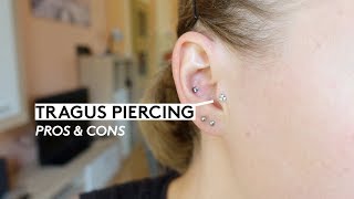 Pros amp Cons Tragus Piercing [upl. by Ocsinarf]